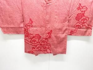 未使用品　本総絞り　梅模様羽織